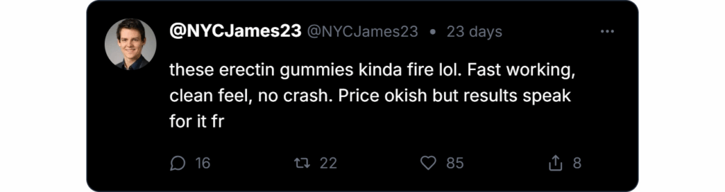 Erectin Male Enhancement Gummies Review