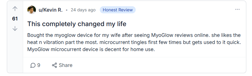 MyoGlow Review