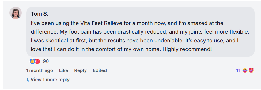 Vita Feet Relieve Review