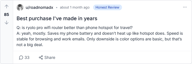 Ryoko Pro WiFi Router Review