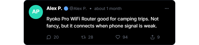 Ryoko Pro WiFi Router Review